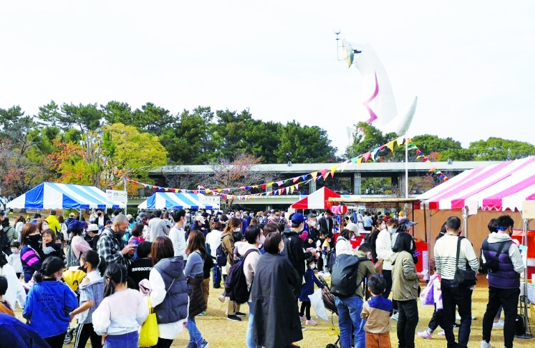 コロナ禍でも万博記念公園で大型イベントを開催